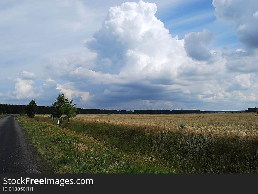 This magnificent landscape is sight of Russia.