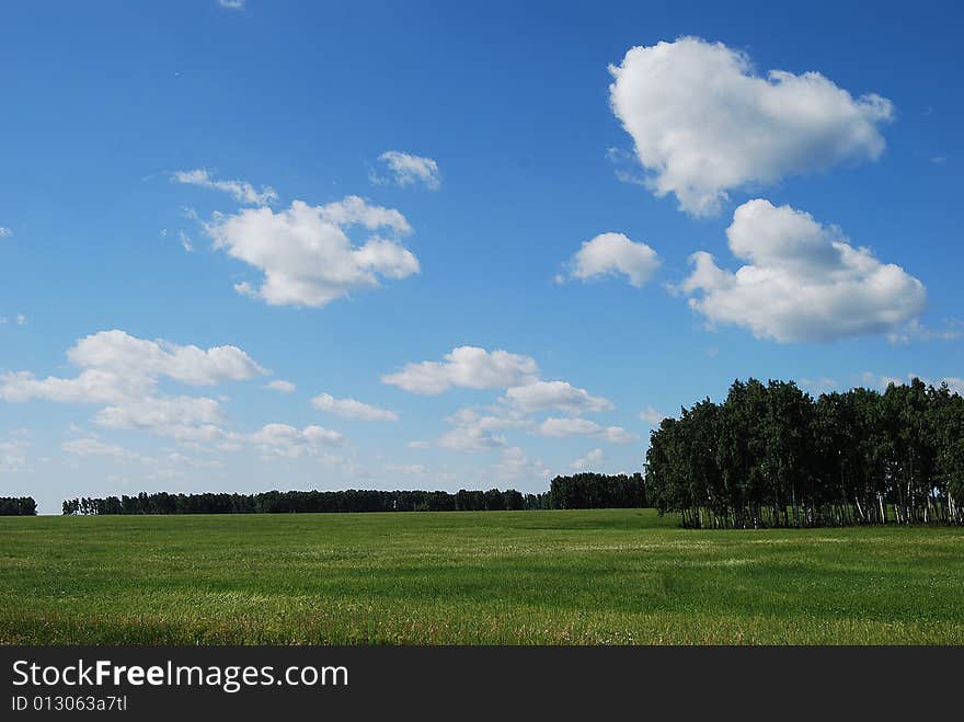 This magnificent landscape is sight of Russia.