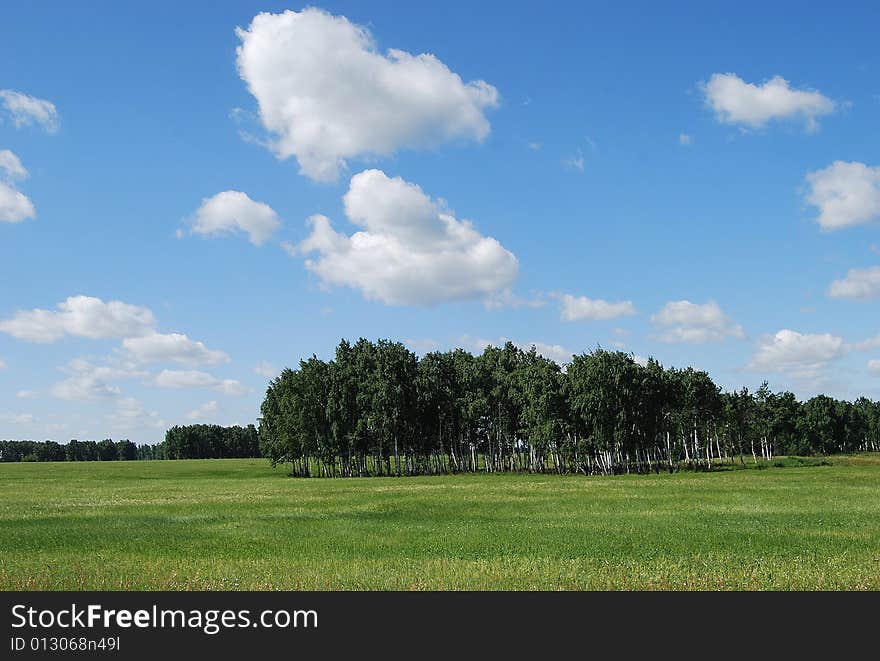 This magnificent landscape is sight of Russia.