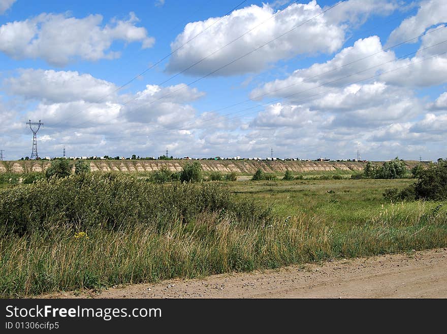 This magnificent landscape is sight of Russia.