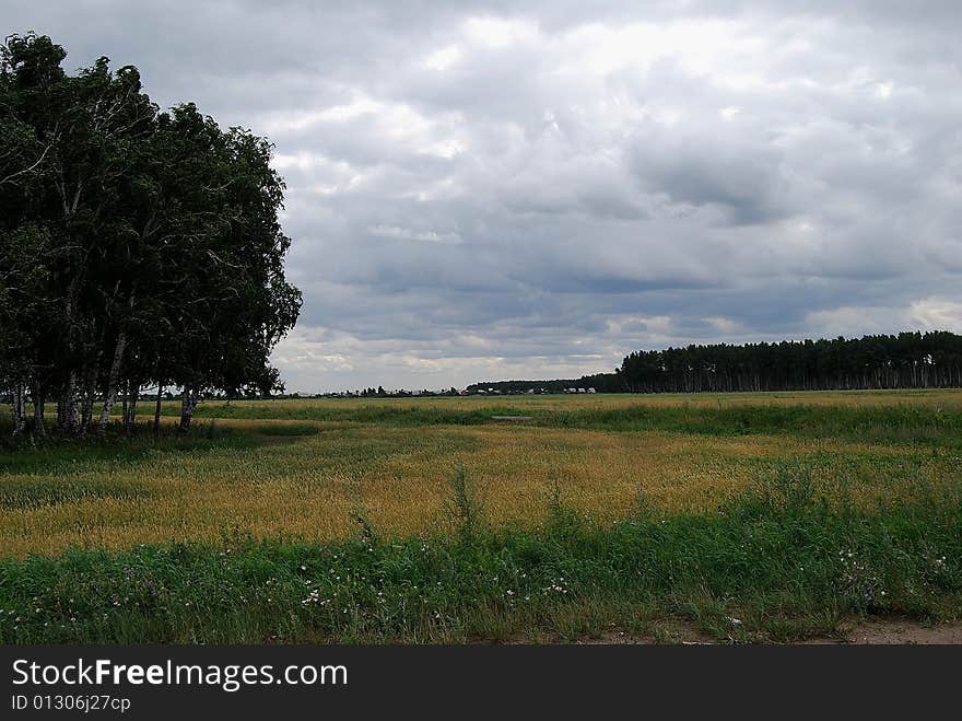 This magnificent landscape is sight of Russia.