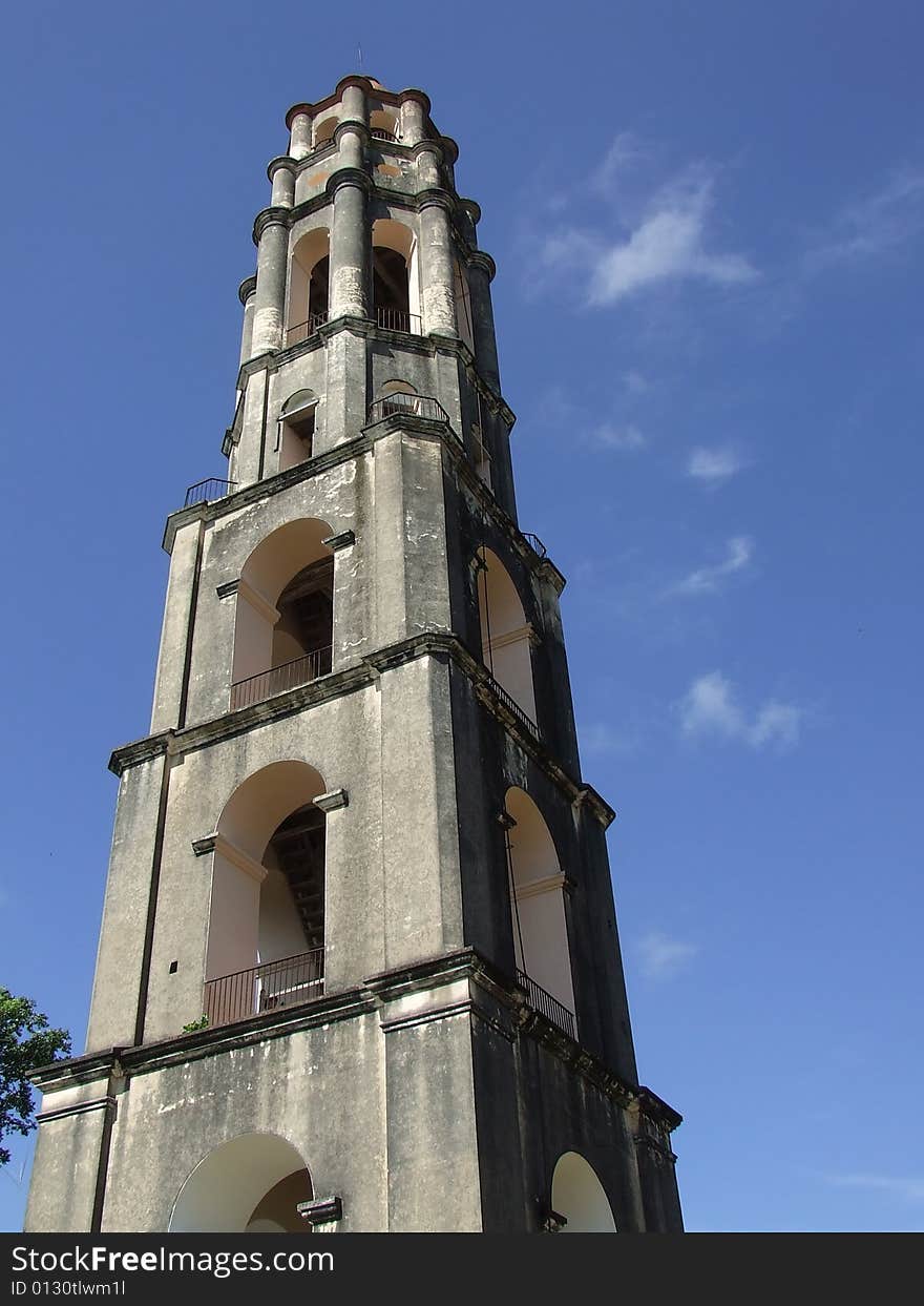 Manaca Iznaga Tower, in The Ingenios Valley, Trinidad, Cuba