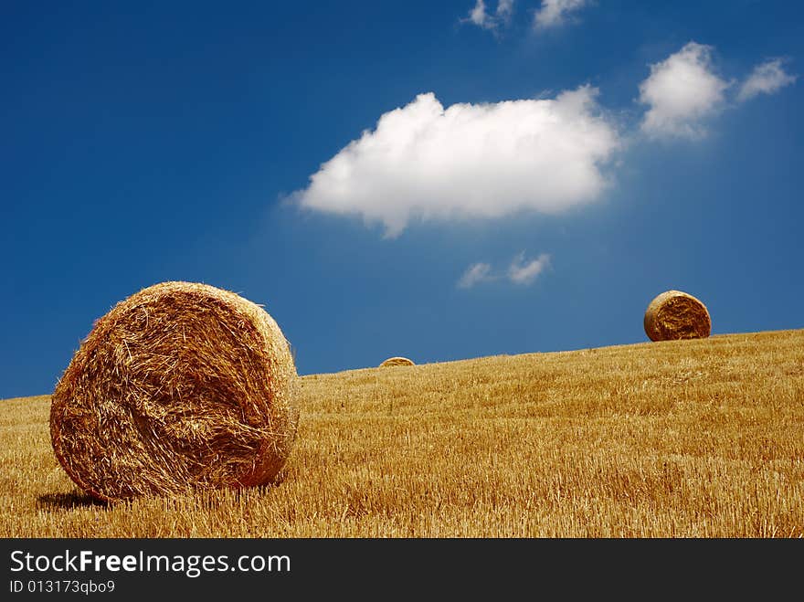 Straw bales