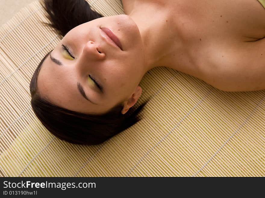 Woman In Massage