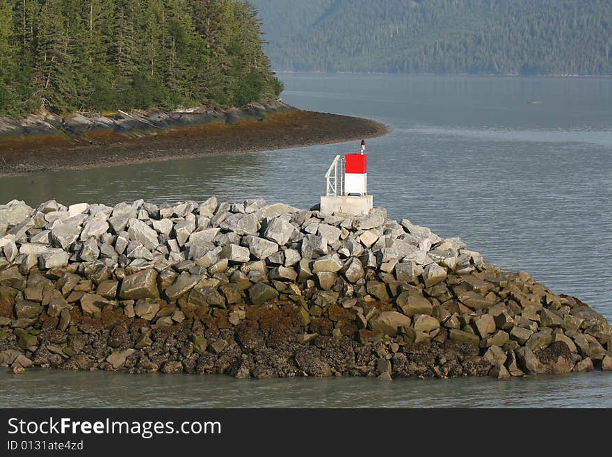 Lighthouse on the BC coast