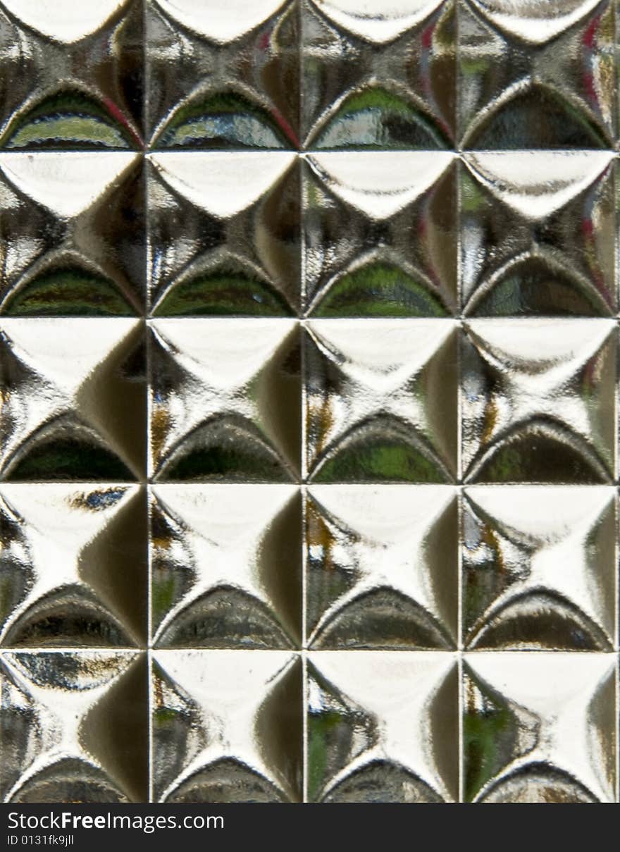 A background of clear glass blocks. A background of clear glass blocks.