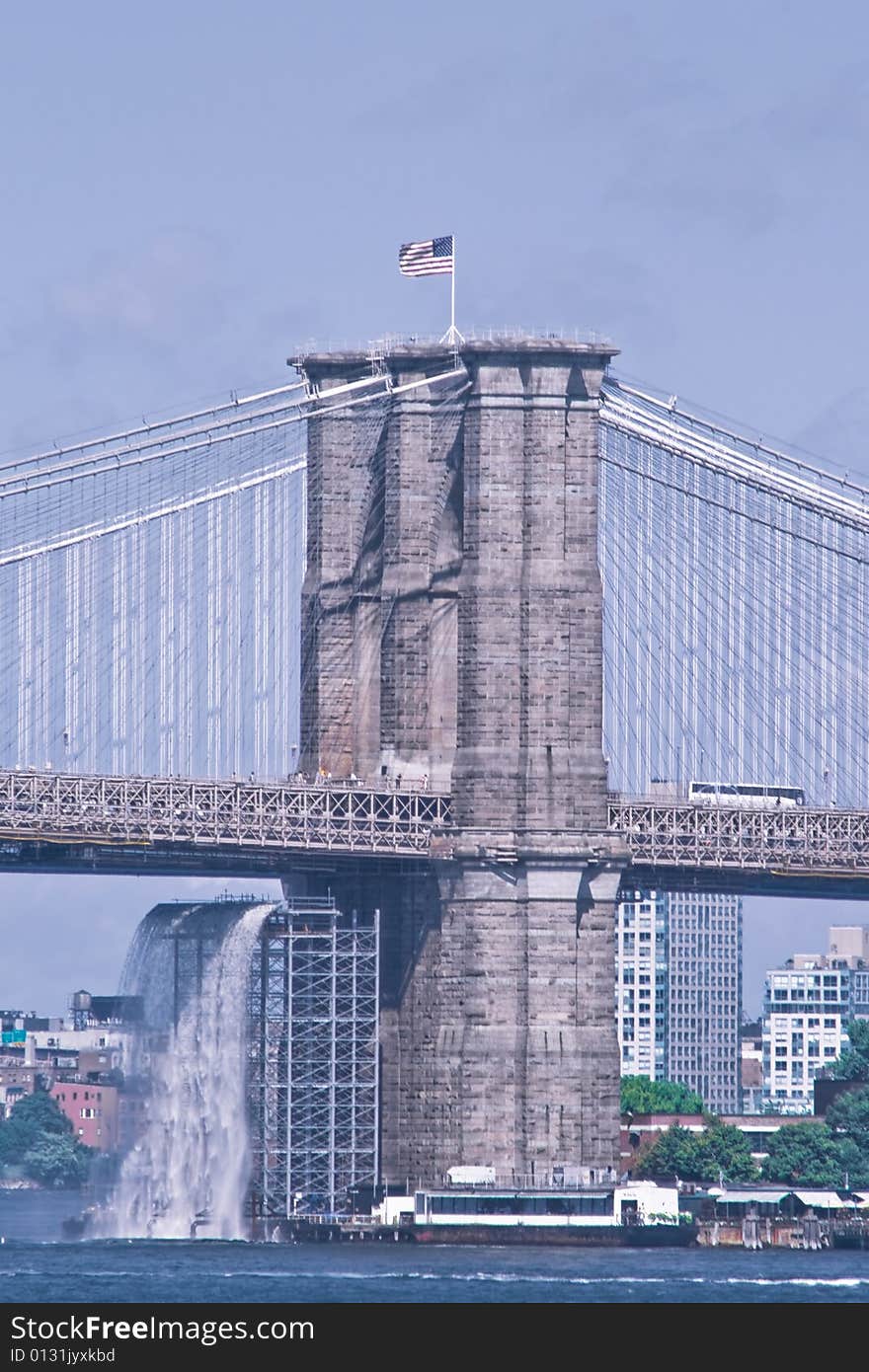 Brooklyn Bridge in New York