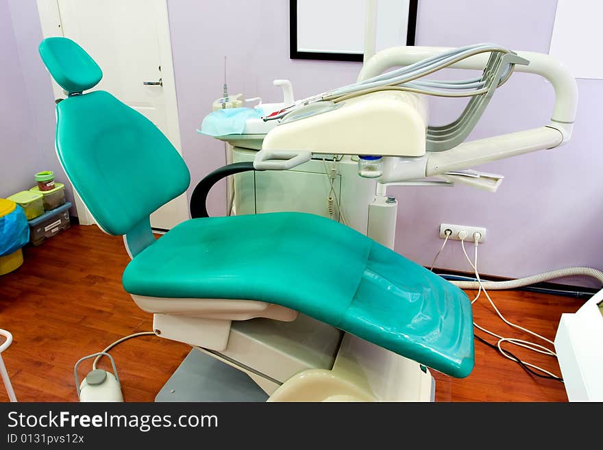 Dental room office in the medical clinic