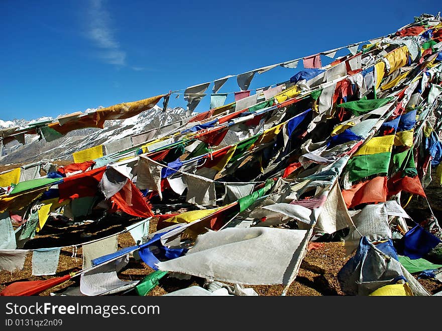 Praying flags