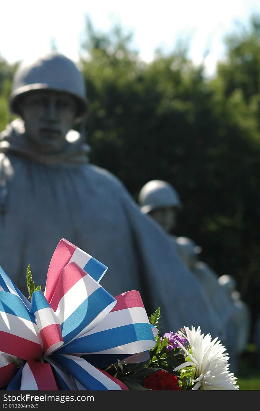 The Korean War Veterans Memorial