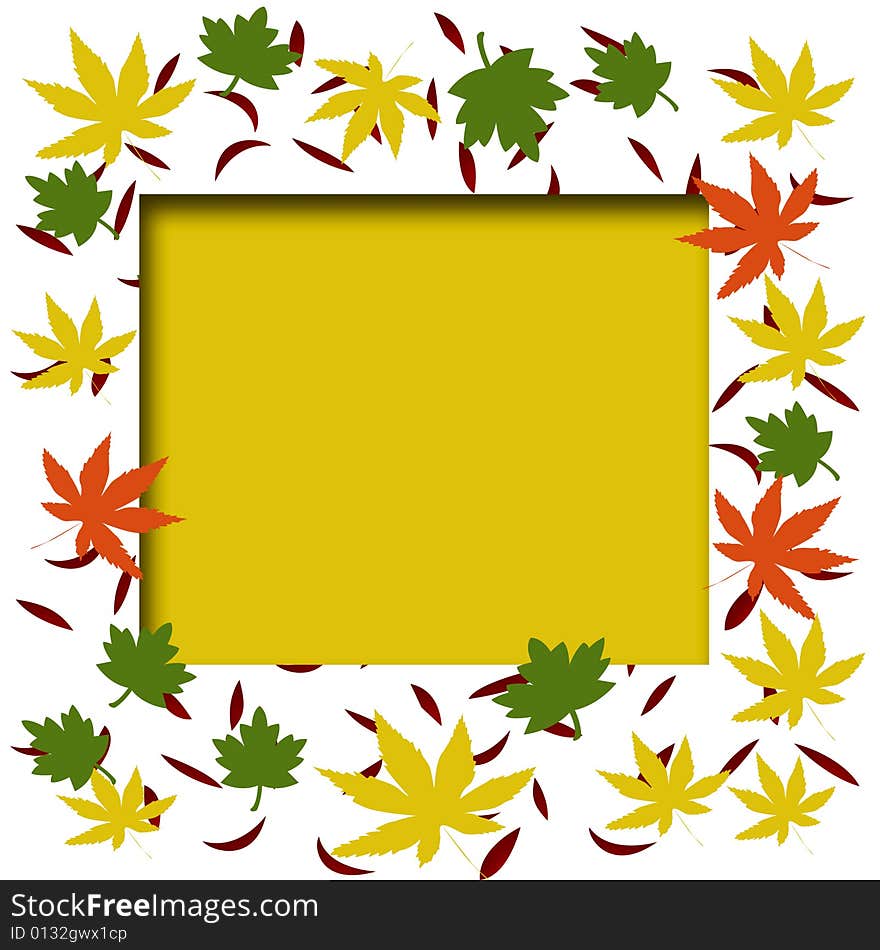 Autumn frame