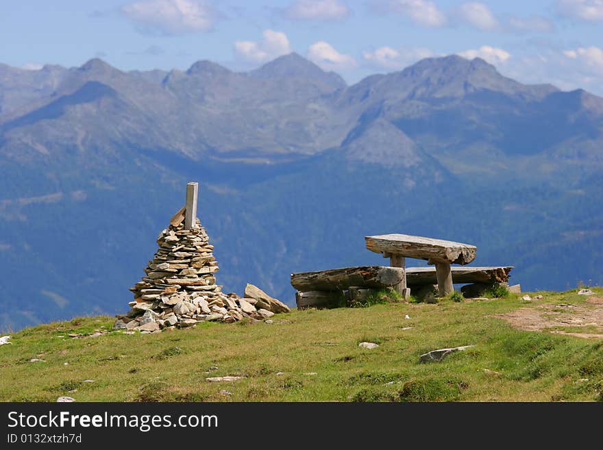 Alpine scenery