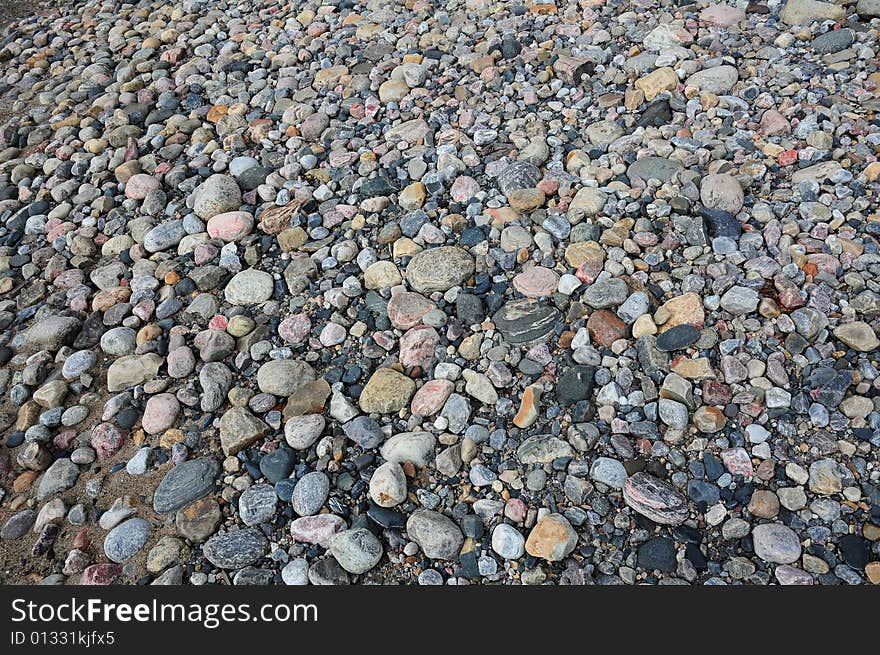 Sea stone's as a  background. Sea stone's as a  background