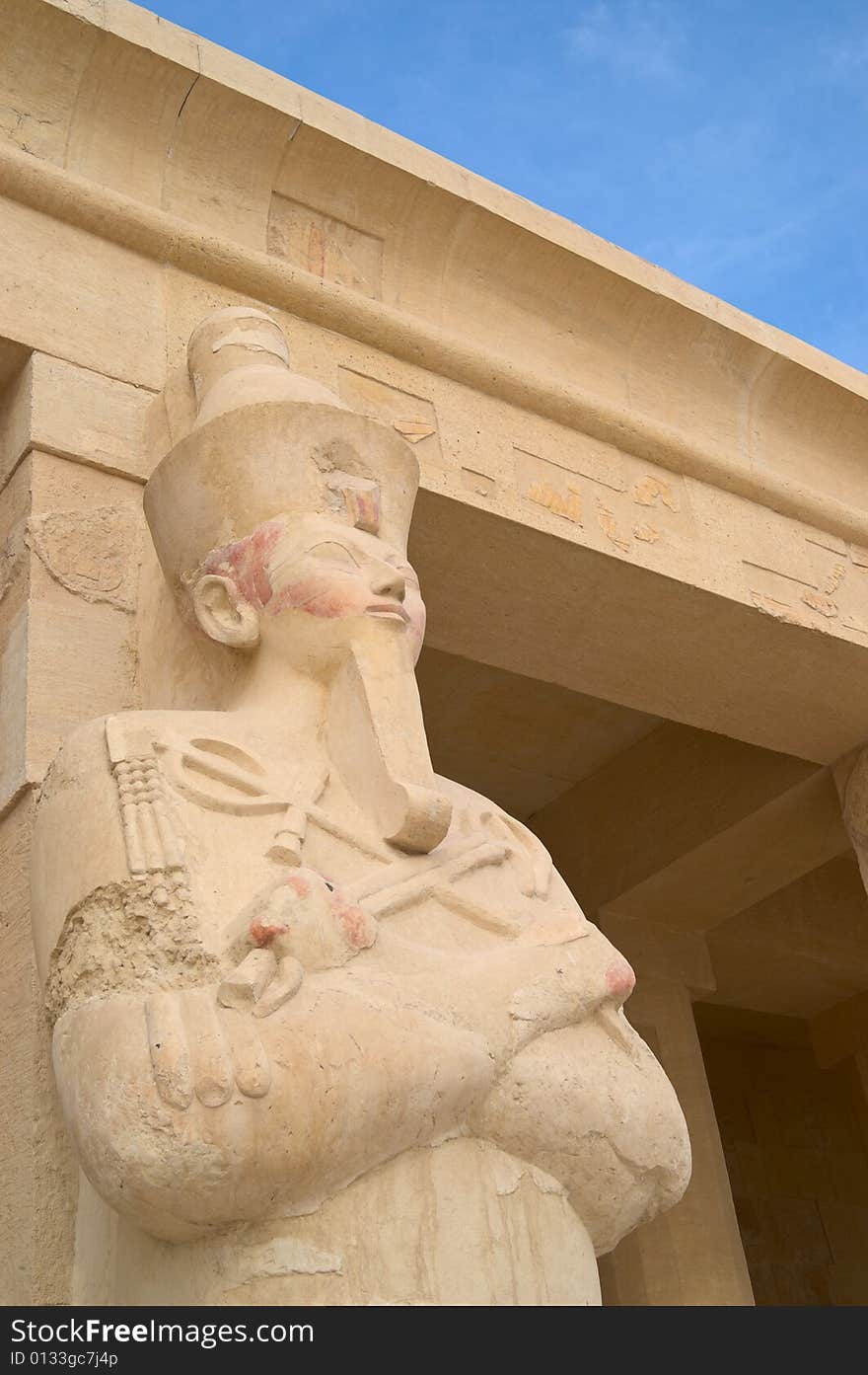 Hatshepsut Sculpture In Deir El Bahri