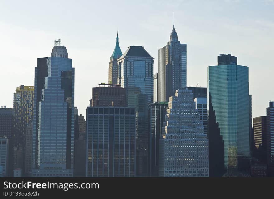 Skyscrapers in New York City