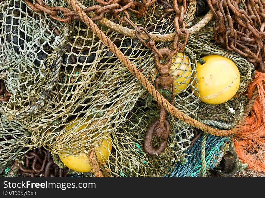 Fisherman s debris