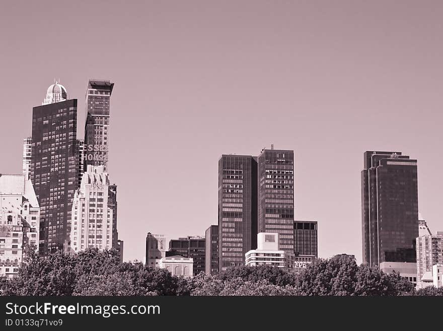 Skyscrapers in New York City