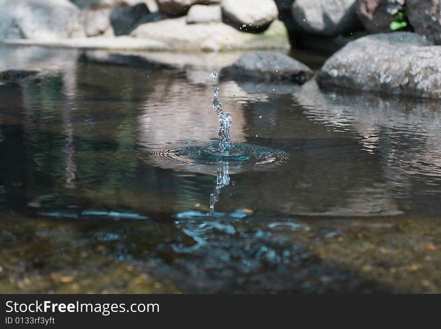 Water splash