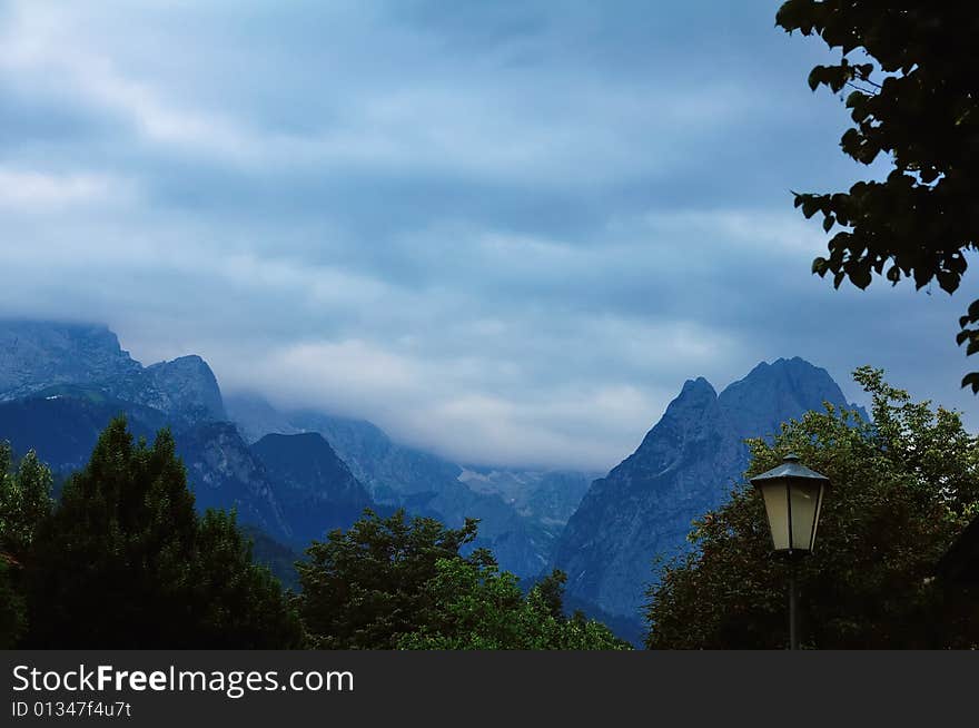 Stormy Zugspitze