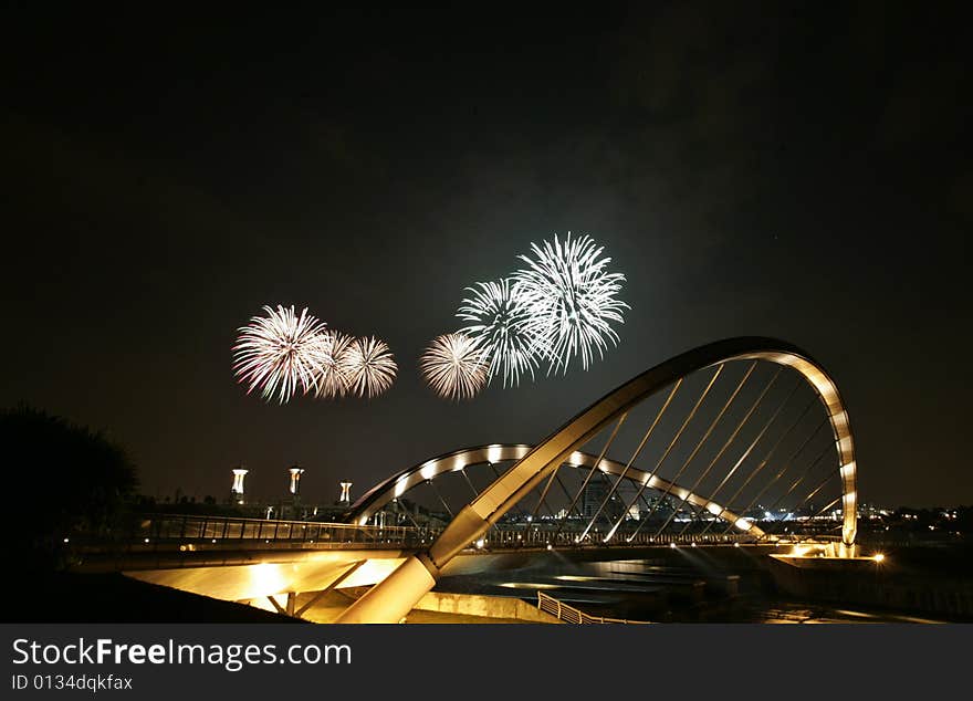 Fireworks in Putrajaya