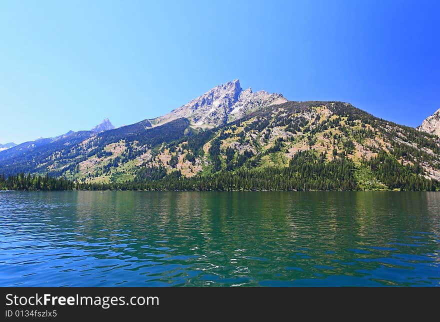 The Jenny Lake in Grand Teton