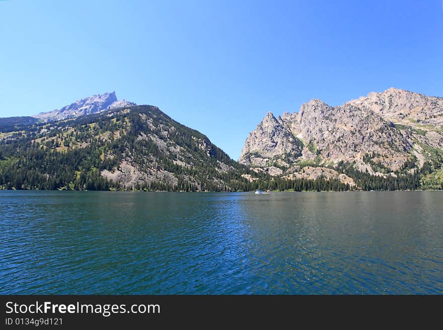 The Jenny Lake in Grand Teton