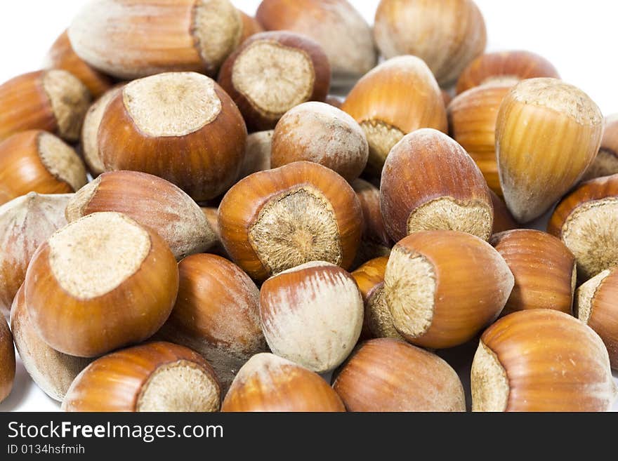 Hazel Nuts Background