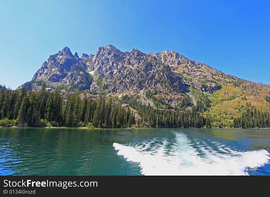 The Jenny Lake in Grand Teton