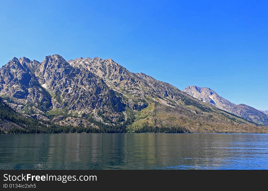 The Jenny Lake in Grand Teton