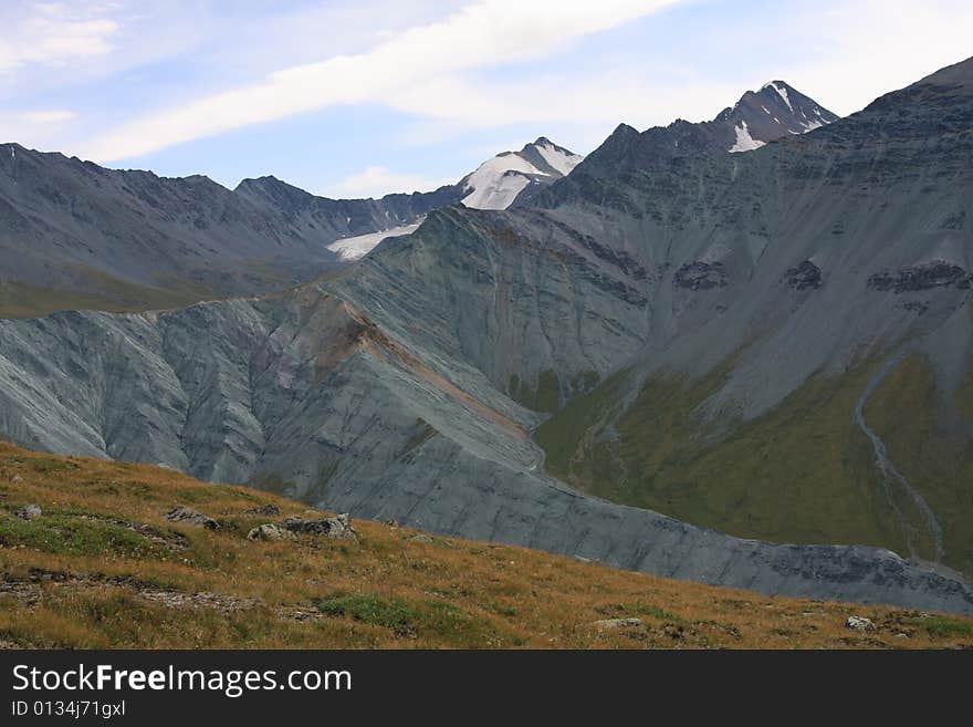 Altai Mountain In Summer