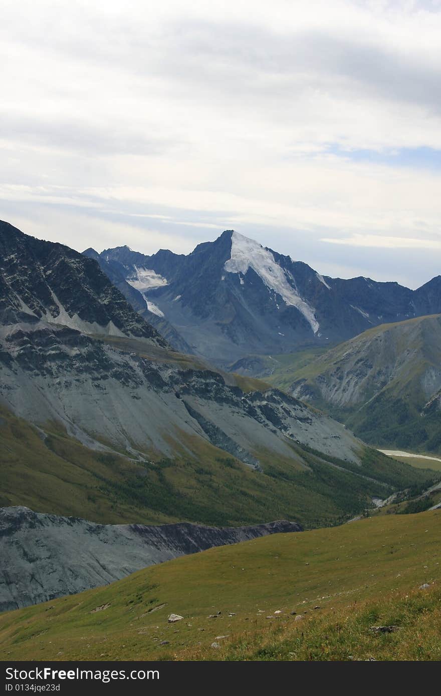 Altai Mountain In Summer