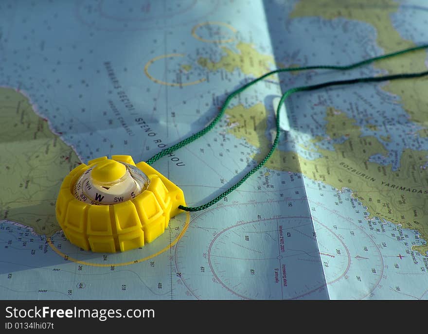 Map and compass