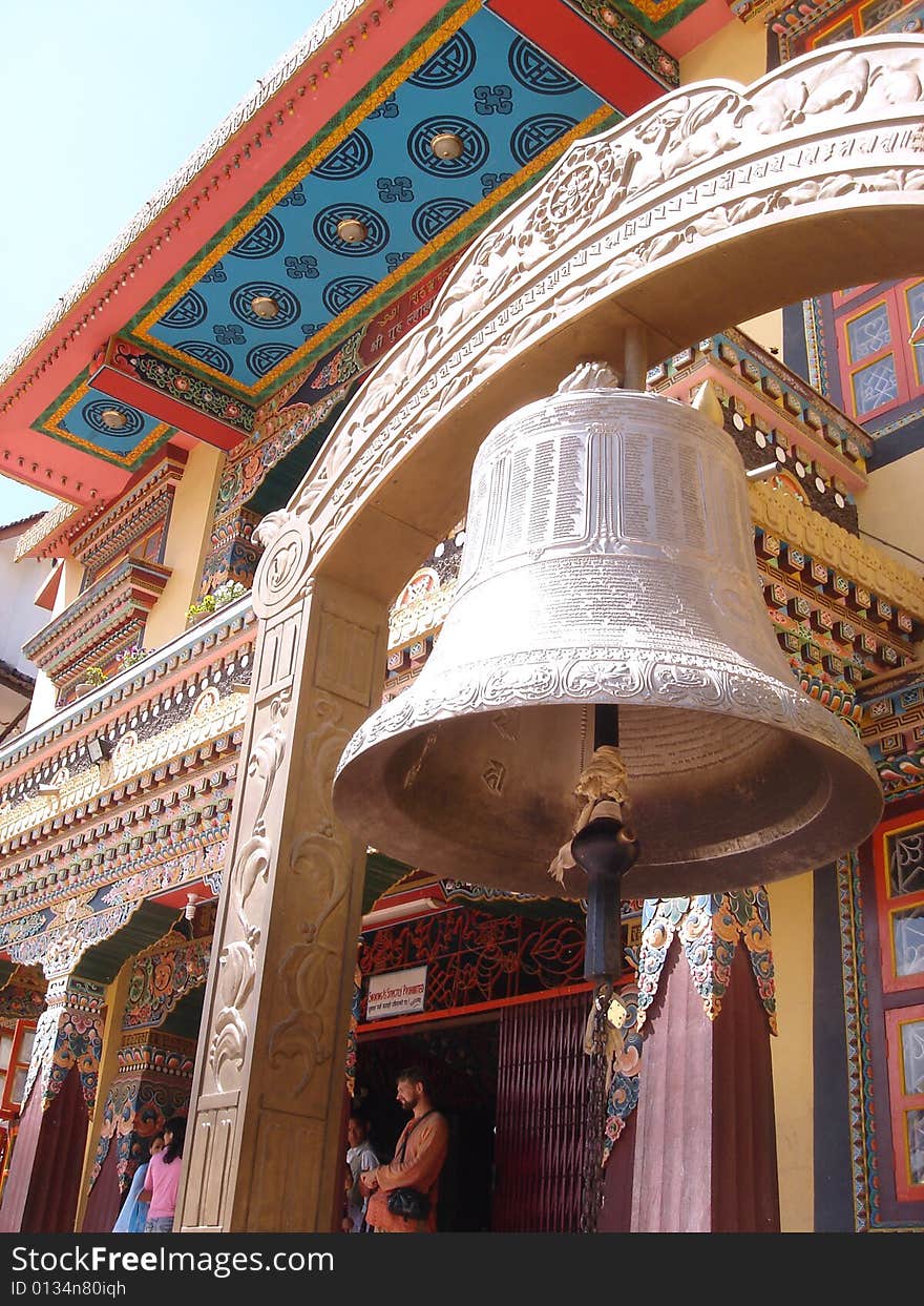 Bell in the Bouddhanath Area