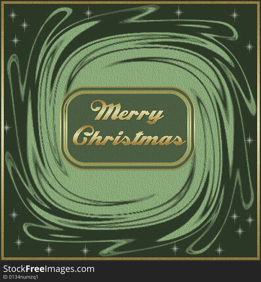 Merry Christmas card for wishes