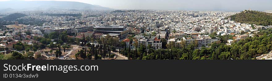 Athens panorama