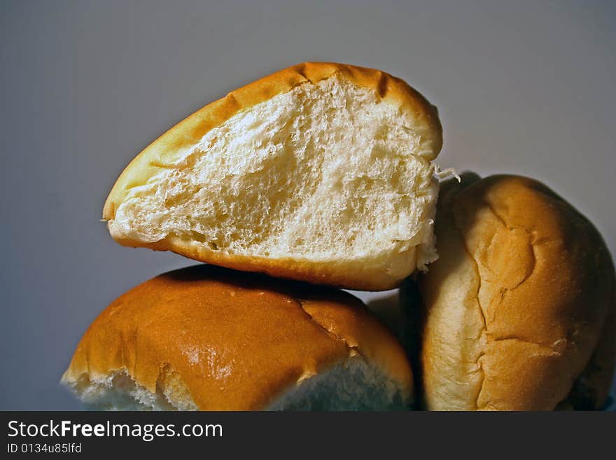 A close up photograph of bread