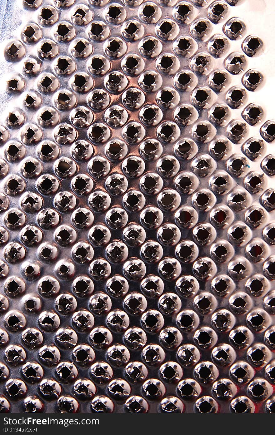 Close up of kitchen grater. Close up of kitchen grater