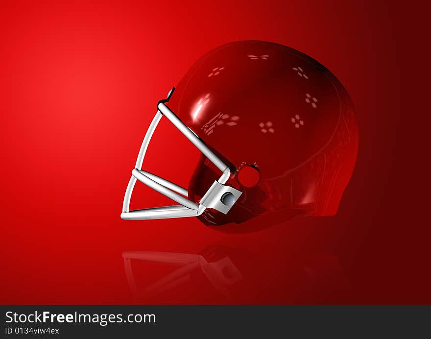 3D Render Helmet