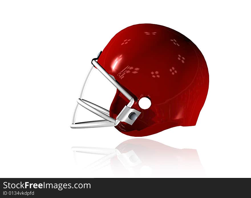 3D Render Helmet