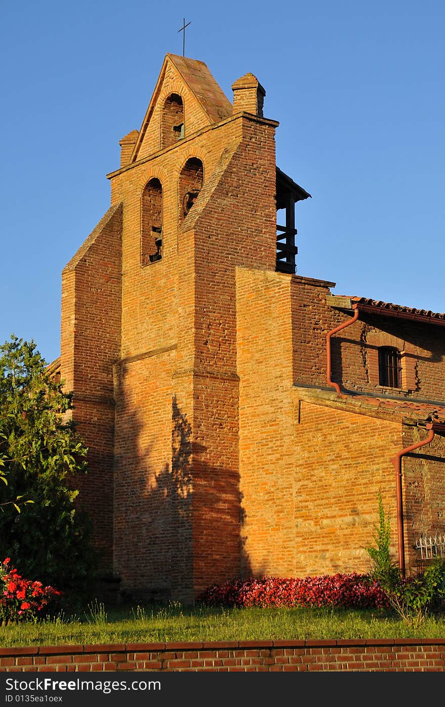 The small chapel, of Vigoulet-auzil,near Toulouse