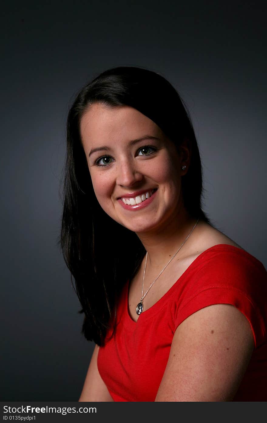 Headshot Of Pretty Teen