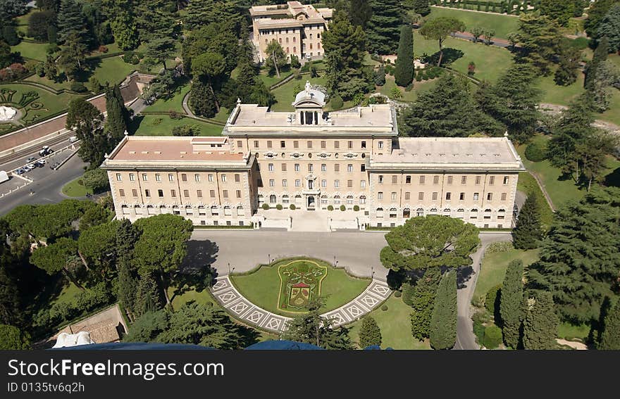 House of Vatican`s goverments.