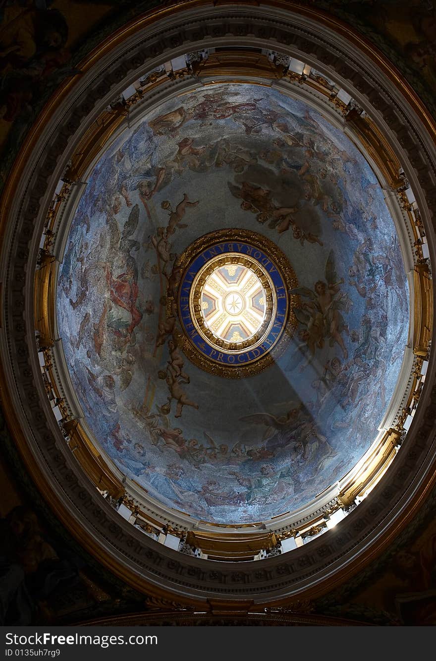 One of the small dome in St. Peter s Basilica