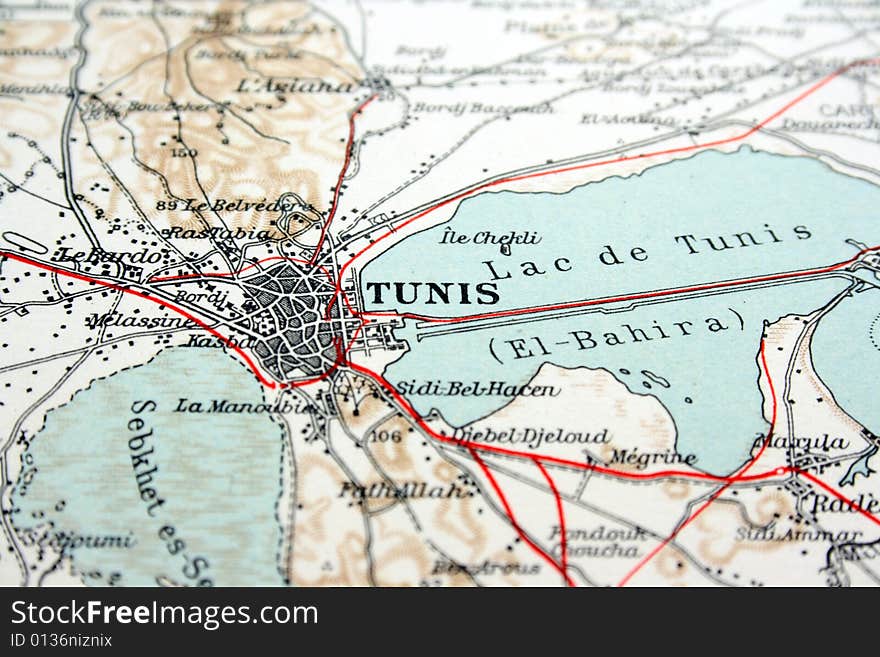 Tunis, Tunisia, the way we looked at it in 1949