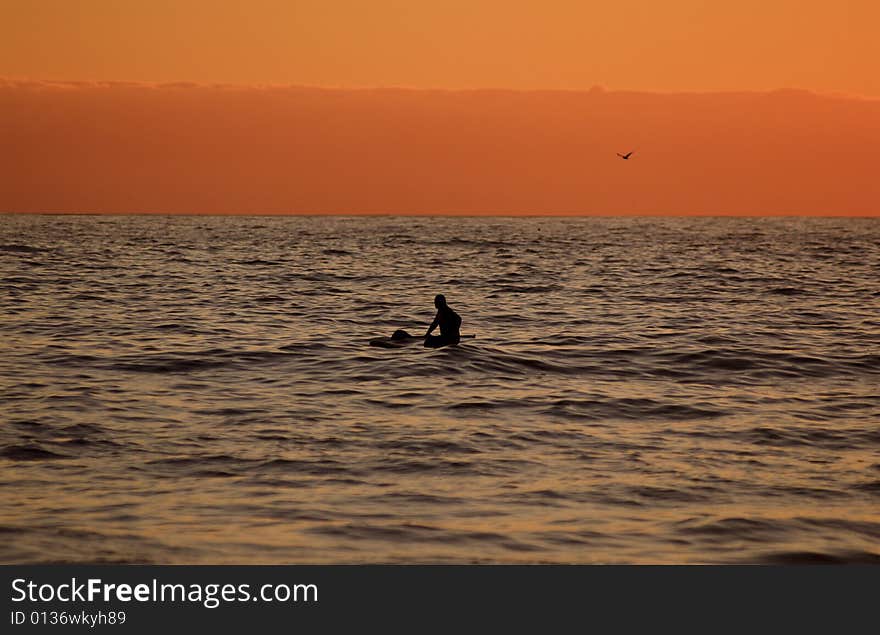 Lone Paddler