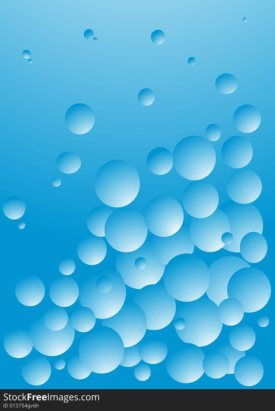 background with bubbles