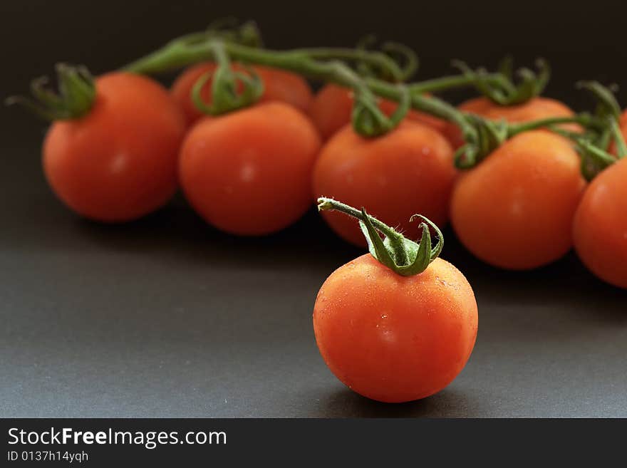 Outstanding tomato from the bunch. Outstanding tomato from the bunch