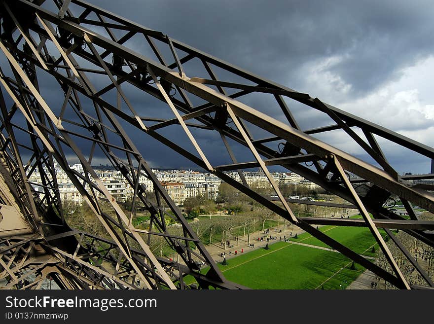 France, Paris, Eiffel Tower.