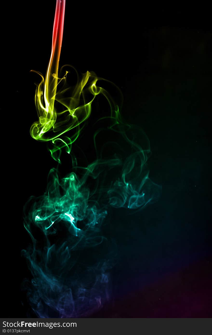 Color smoke