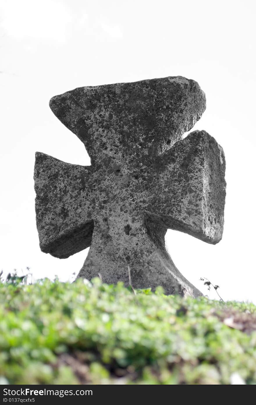 Ancient stone cross